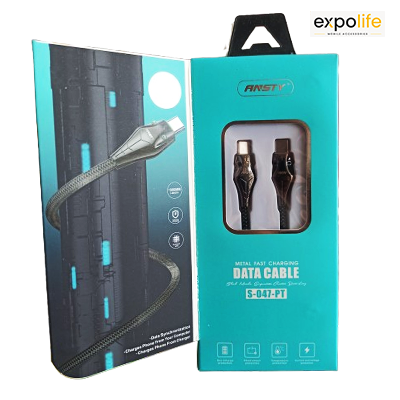 کابل شارژ دو سر تایپ سی مدل S-047-PT انستی
