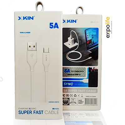 کابل شارژ تایپ سی به تایپ ای XL-X234  ایکس کین