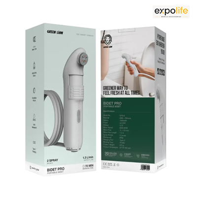 دوش مسافرتی گرین لاین مدل Bidet Pro