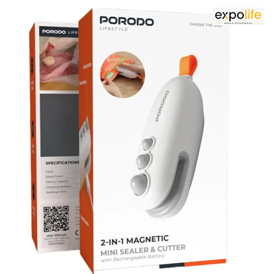 دستگاه پرس کن دستی پرودو مدل Mini Sealer & Cutter
