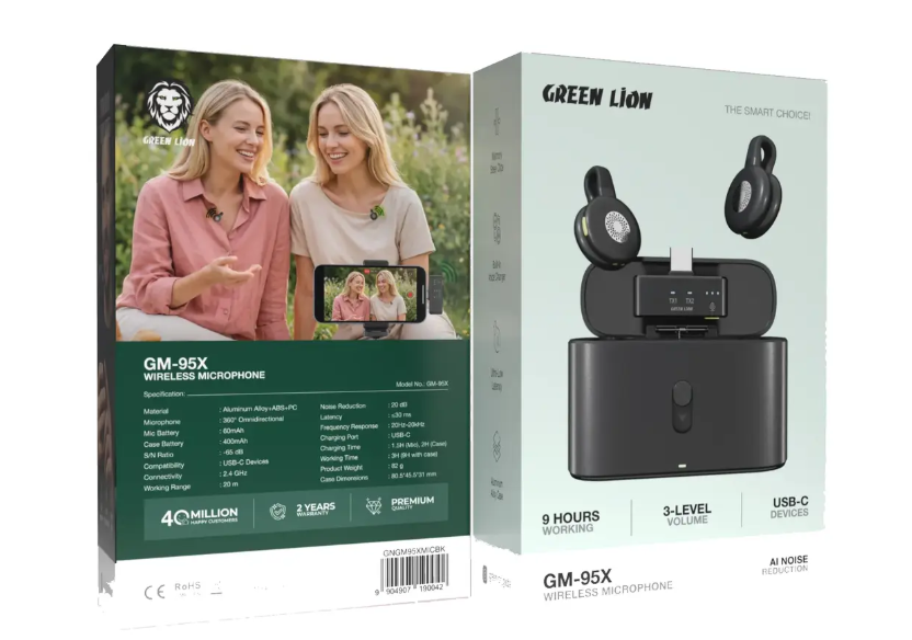 میکروفون بی‌سیم گرین لاین GM-95X