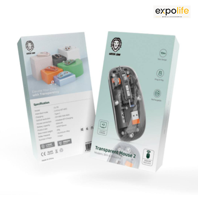 ماوس شفاف گرین لاین Transparent Mouse 2