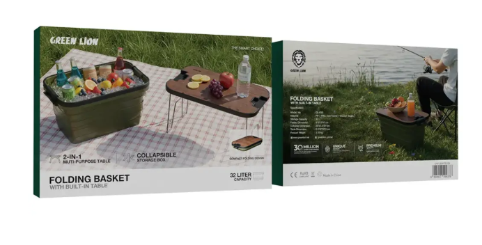 سبد تاشو چند منظوره گرین لاین Folding Basket